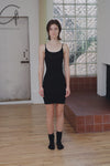 BASERANGE Slim Sling Dress Collection Portugal BAS-DRSL-HEI Black